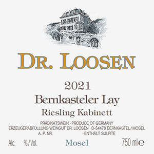 Dr Loosen Bernkasteler Lay Kabinett 2021 dLabel