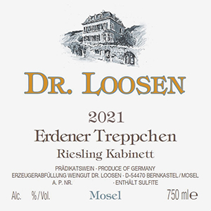 Dr Loosen Erdener Treppchen Kabinett 2021 dLabel
