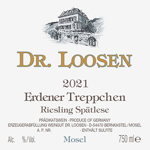 Dr Loosen Erdener Treppchen Spätlese 2021 dLabel