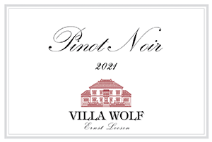 Villa Wolf Pinot Noir 2021 dLabel
