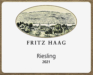 Fritz Haag Estate Riesling (Feinherb)