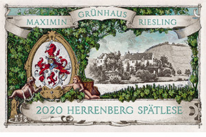 Maximin Grünhaus Herrenberg Riesling Spätlese