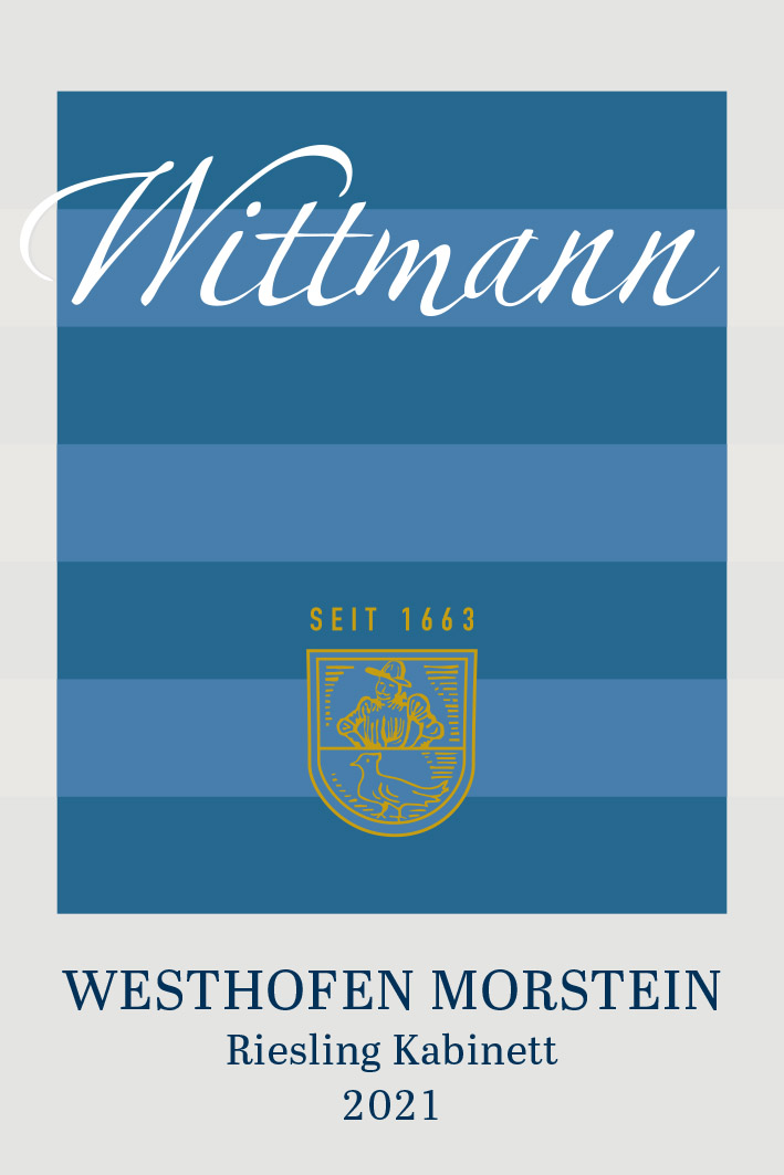 Wittmann Morstein Riesling Kabinett 2021 Label