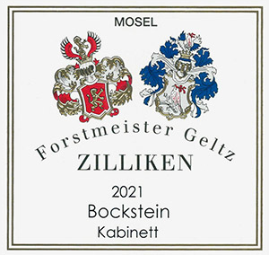 Zilliken Bockstein Riesling Kabinett