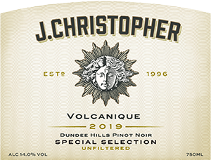 J. Christopher Volcanique Special Selection Pinot Noir