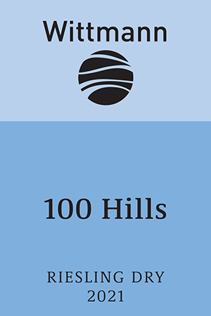 Wittmann 100 Hills Riesling 2021 dLabel