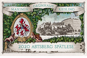 Maximin Grünhaus Abtsberg Riesling Spätlese