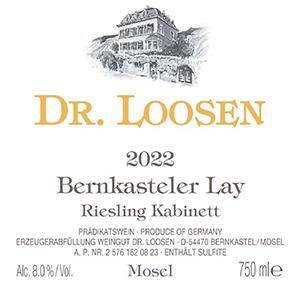 Dr. Loosen Bernkasteler Lay Riesling Kabinett