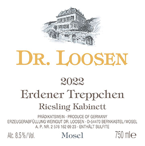 Dr Loosen Erdener Treppchen Kabinett 2022 dLabel