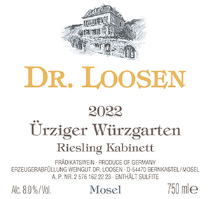 Dr. Loosen Ürziger Würzgarten Riesling Kabinett