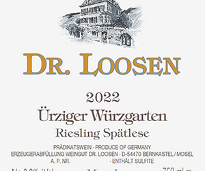 Dr. Loosen Ürziger Würzgarten Riesling Spätlese