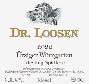 Dr. Loosen Ürziger Würzgarten Riesling Spätlese