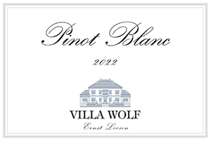 Villa Wolf Pinot Blanc 2022 dLabel