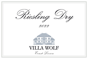 Villa Wolf Riesling Dry 2022 dLabel