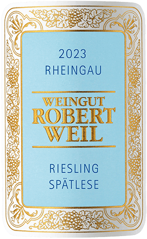 Robert Weil Rheingau Spätlese 2023 dLabel
