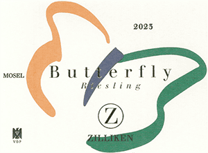 Zilliken Butterfly Riesling 2023 dLabel