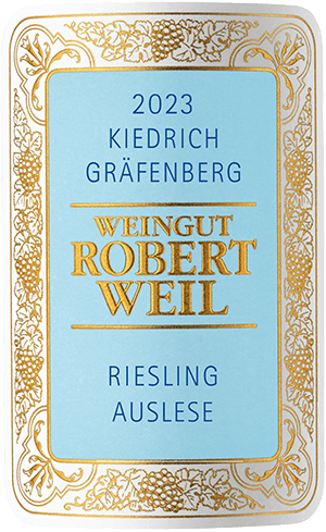 Robert Weil Kiedrich Gräfenberg Auslese 2023 dLabel