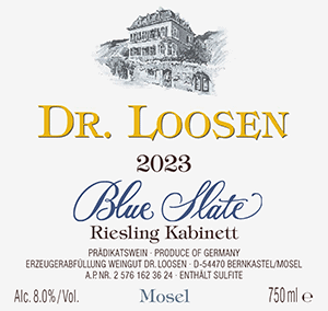 Dr. Loosen “Blue Slate” Riesling Kabinett