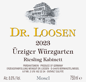 Dr. Loosen Ürziger Würzgarten Riesling Kabinett