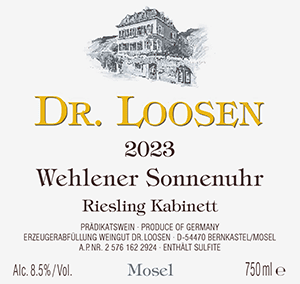 Dr. Loosen Wehlener Sonnenuhr Riesling Kabinett