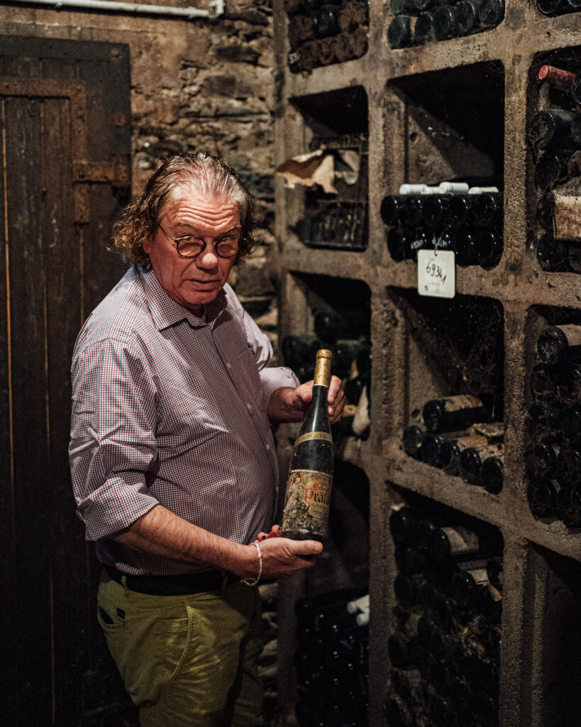 Erni in the Library Cellar 