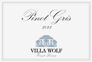 Villa Wolf Pinot Gris 2023 Label