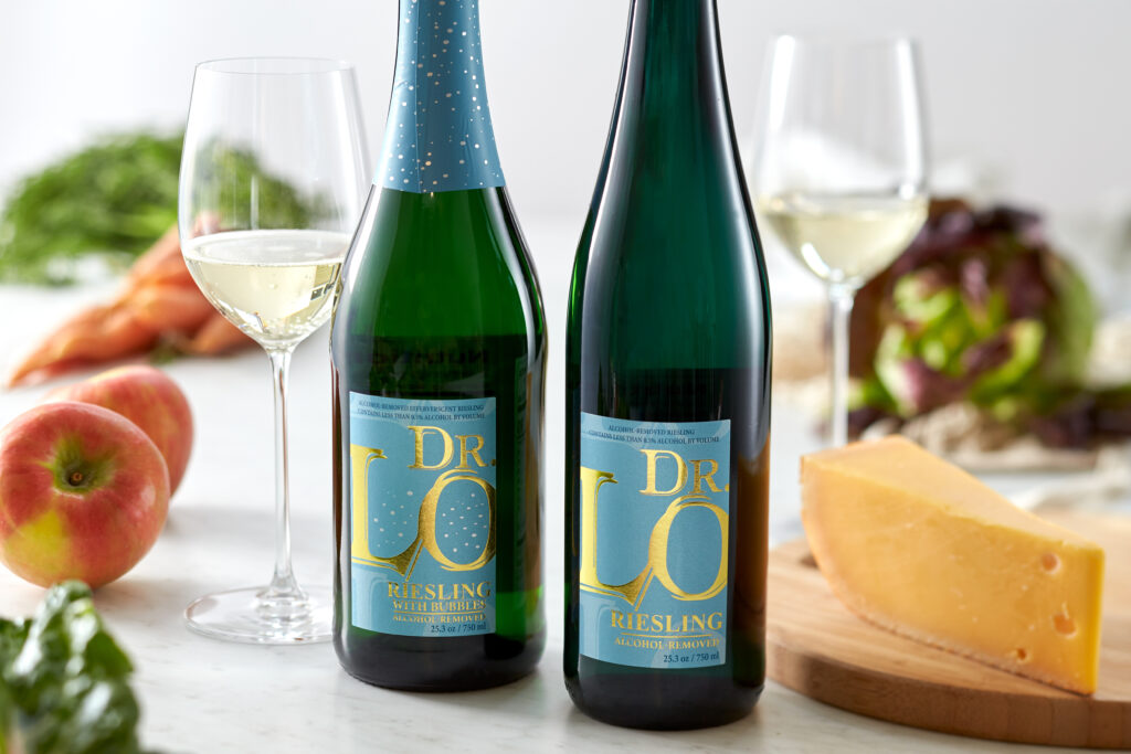 Dr Lo Bottles with Healthy Foods