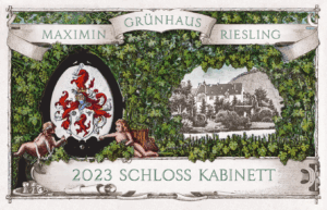 Maximin Grünhaus Schloss Kabinett 2023 Label
