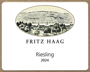Fritz Haag Estate Riesling Feinherb 2024 dLabel
