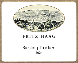 Fritz Haag Estate Riesling Trocken