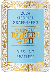 Robert Weil Kiedrich Gr&auml;fenberg Riesling Sp&auml;tlese