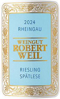Robert Weil Rheingau Riesling Spätlese 2024 dLabel