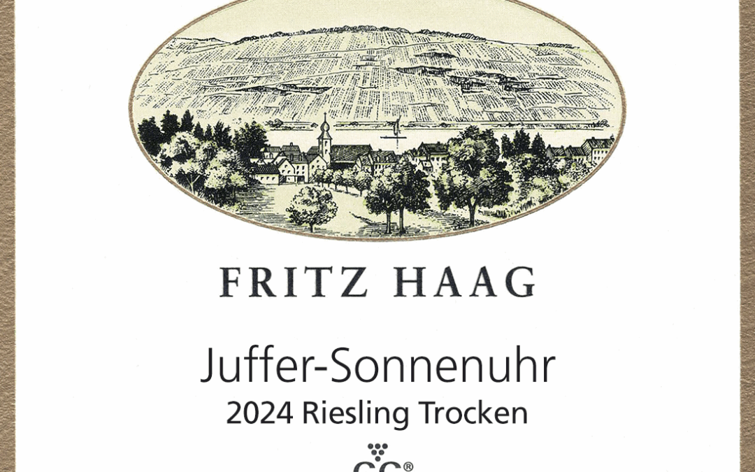 Fritz Haag Brauneberger Juffer-Sonnenuhr Riesling GG