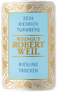 Robert Weil Kiedrich Turmberg Riesling Trocken 2024 Label