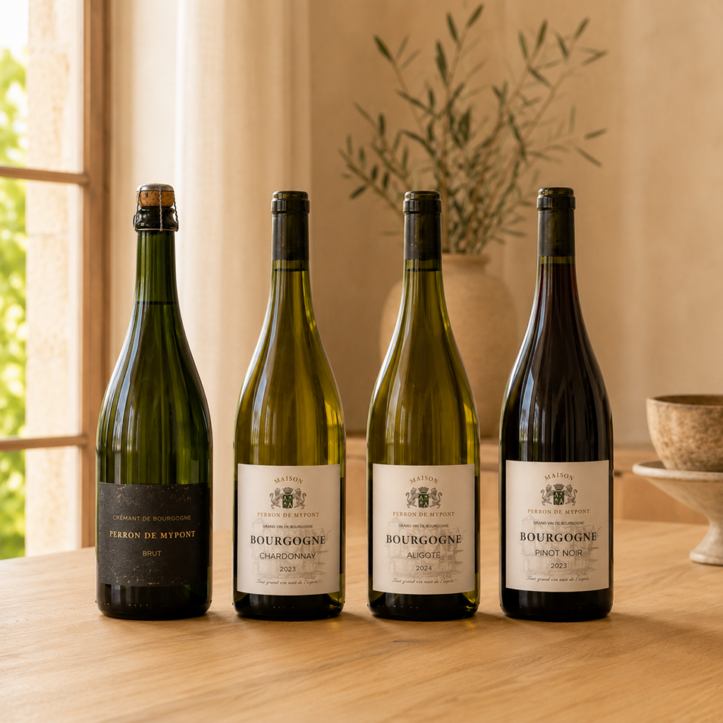 Maison Line Up in a Modern Tasting Room